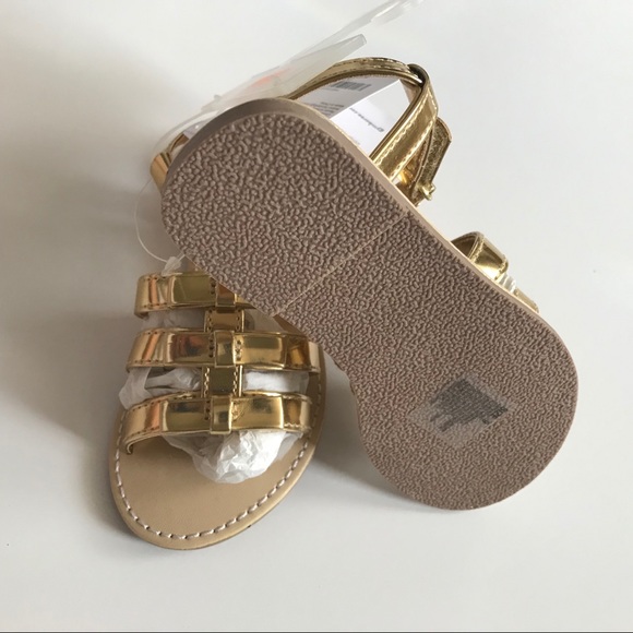 Gold Sandals - Picture 3 of 4